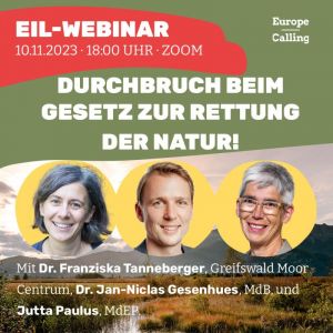SOM Card zurm Eil-Webinar zum EU-Gesetz zur Rettung der Natur